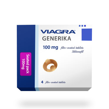 Vorderansicht von Viagra Generika 100mg Packung